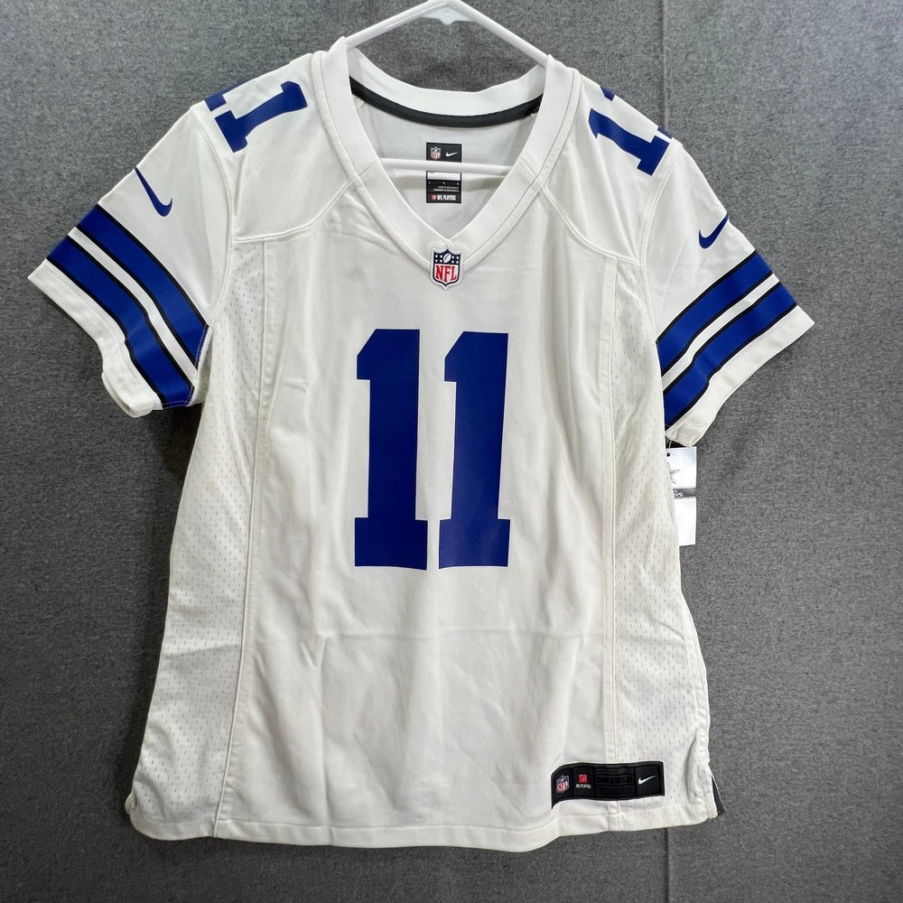 Nike NFL Parsons 11 White Shirt Women Size Large Athletic Casual T Shirt Ladies